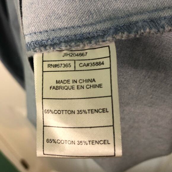 NWT JACK by BB Dakota Blue Chambray Tank Adjustable Straps Swingy Size Medium - Picture 7 of 8